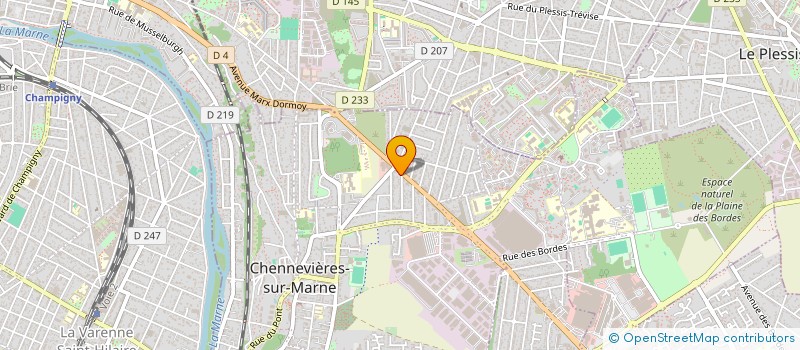 localisation de l'entreprise MONSIEUR KHALIL YULDUS  CHENNEVIERES-SUR-MARNE