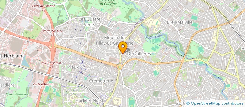 localisation de l'entreprise MONSIEUR KHALIL ZADRAN  NANTES