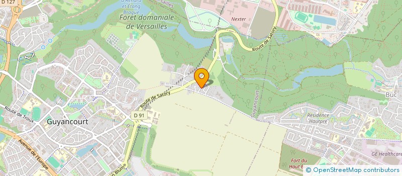 localisation de l'entreprise MONSIEUR KHALIL ZAROUI  GUYANCOURT