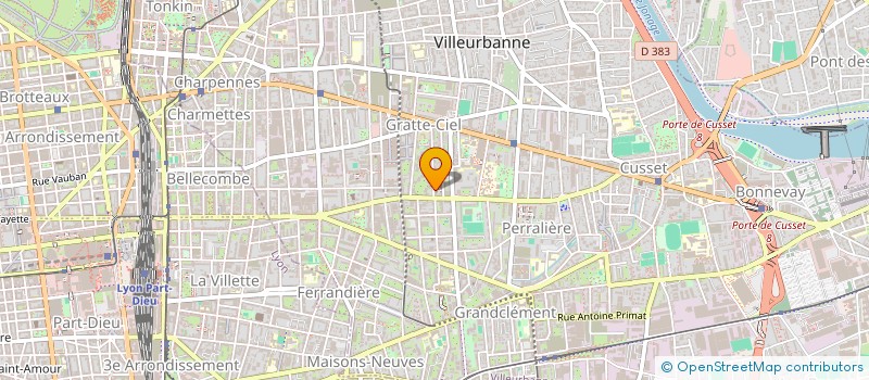 localisation de l'entreprise MONSIEUR KHALIL ZENASNI  VILLEURBANNE