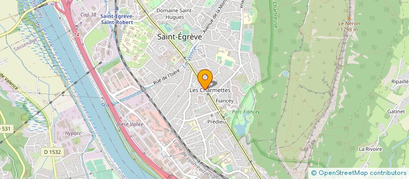 localisation de l'entreprise MONSIEUR KHALILE ZAIDI  SAINT-EGREVE
