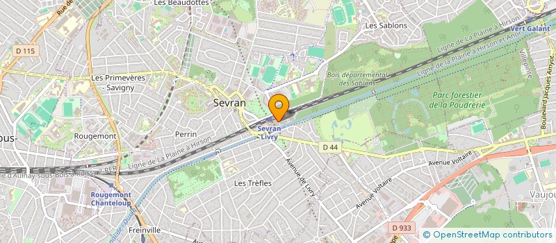 localisation de l'entreprise MONSIEUR KHALILOU TOURE à SEVRAN