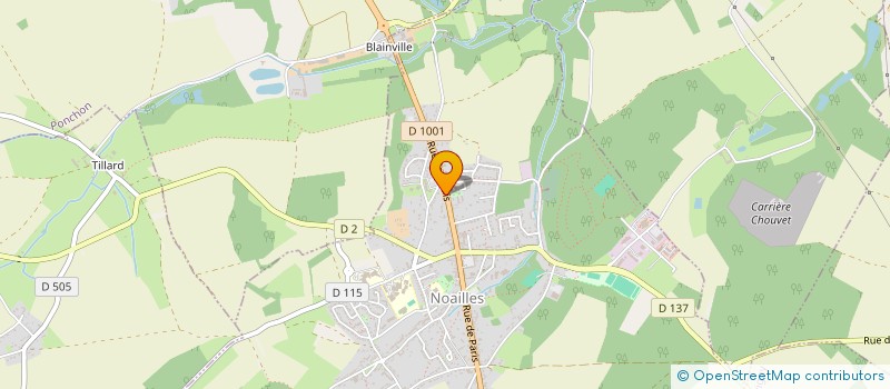 localisation de l'entreprise MONSIEUR KHALLIL MADANI  NOAILLES