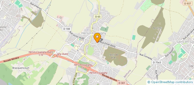 localisation de l'entreprise MONSIEUR KHAMDENG SOUKSAMLANE à HERSIN-COUPIGNY