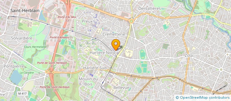 localisation de l'entreprise MONSIEUR KHAMEIS ADAM MATER  SAINT-HERBLAIN