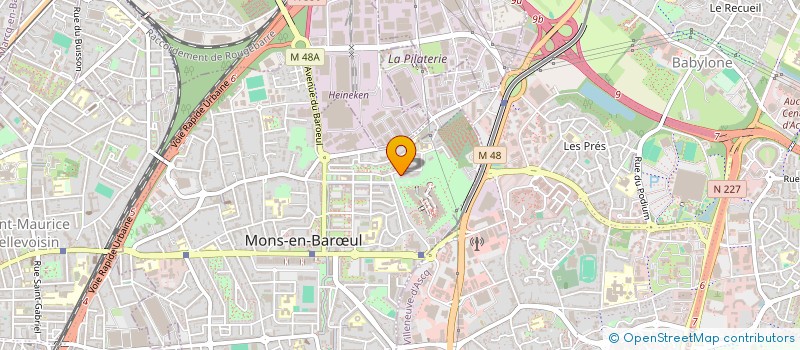 localisation de l'entreprise MONSIEUR KHAMIS ALLALI AOURACHE  MONS-EN-BARUL