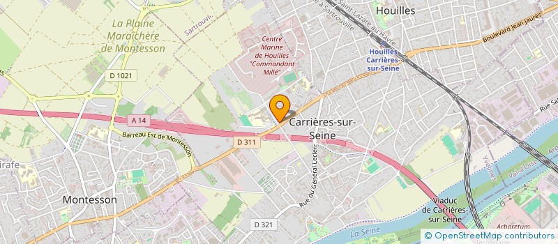 localisation de l'entreprise MONSIEUR KHAMIS MOHAMMED ISMAEL  CARRIERES-SUR-SEINE