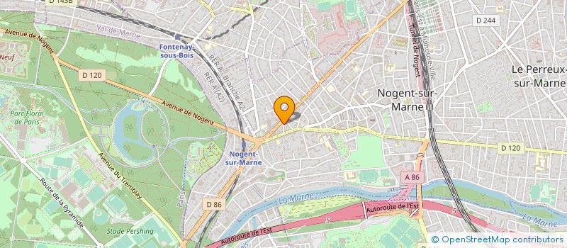 localisation de l'entreprise MONSIEUR KHAMKEO VILAYSING à NOGENT-SUR-MARNE