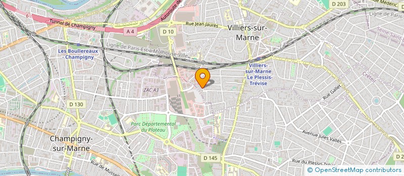 localisation de l'entreprise MONSIEUR KHAMKUANG PHONGPHAYSANE à VILLIERS-SUR-MARNE