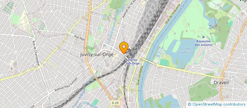 localisation de l'entreprise MONSIEUR KHAMZAT AKHMADOV à JUVISY-SUR-ORGE