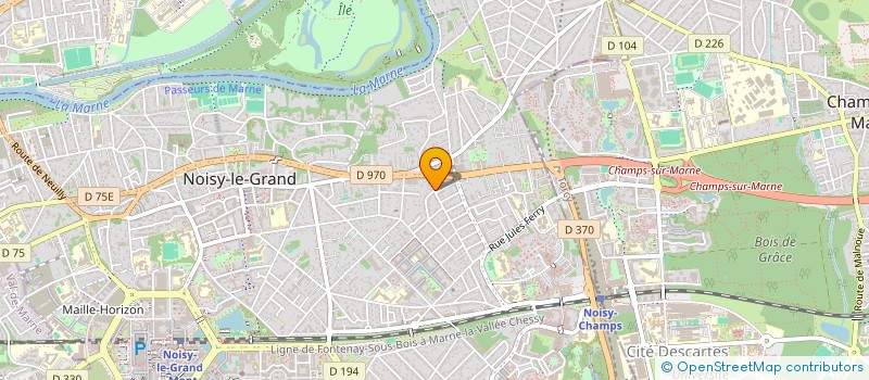 localisation de l'entreprise MONSIEUR KHAN ASAM  NOISY-LE-GRAND