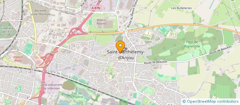 localisation de l'entreprise MONSIEUR KHAN KHOGINIWAL  SAINT-BARTHELEMY-D ANJOU