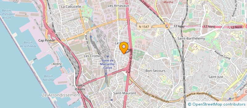 localisation de l'entreprise MONSIEUR KHAN KURUGLILE à MARSEILLE
