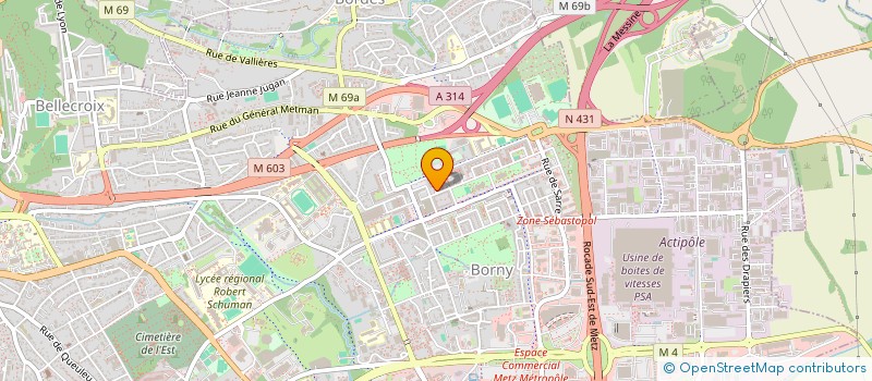 localisation de l'entreprise MONSIEUR KHAN MAROOF KHEEL  METZ