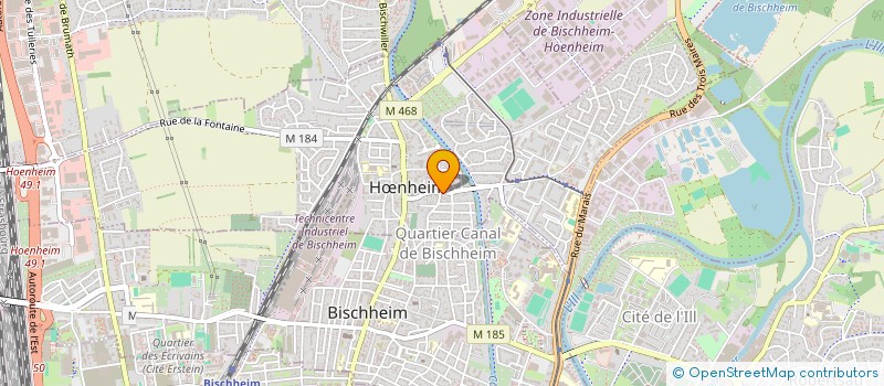 localisation de l'entreprise MONSIEUR KHAN NASSERI  HNHEIM