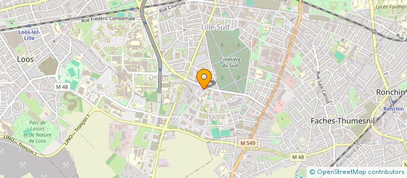 localisation de l'entreprise MONSIEUR KHAN SAHAK  LILLE