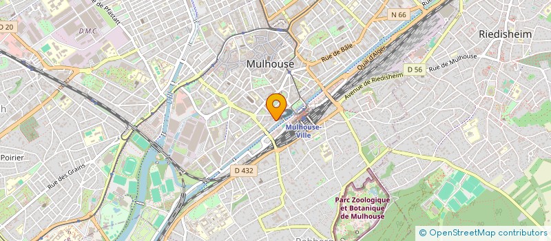 localisation de l'entreprise MONSIEUR KHAN TARAKHIL  MULHOUSE