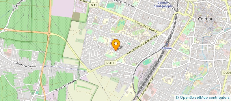 localisation de l'entreprise MONSIEUR KHAN WAZIR AHMADZAI  COLMAR