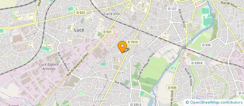 localisation de l'entreprise MONSIEUR KHANAGHA MUSAZAI à LUISANT