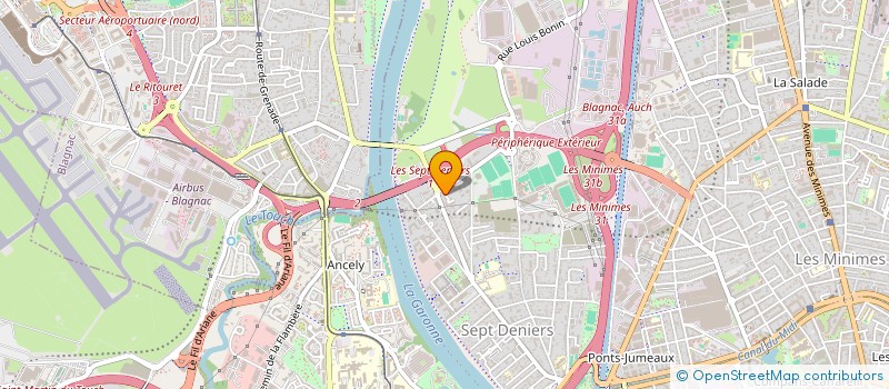 localisation de l'entreprise MONSIEUR KHANDAGHABADI NIMA  TOULOUSE