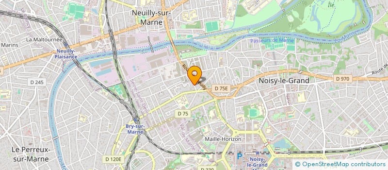 localisation de l'entreprise MONSIEUR KHANH TRAN à NOISY-LE-GRAND