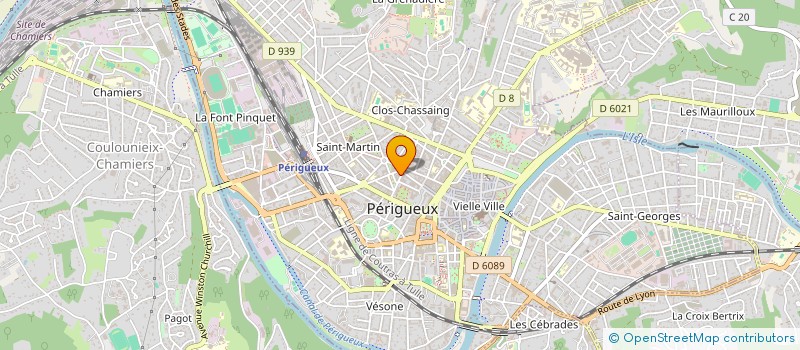 localisation de l'entreprise MONSIEUR KHANTAHSIL WAZIRI  PERIGUEUX