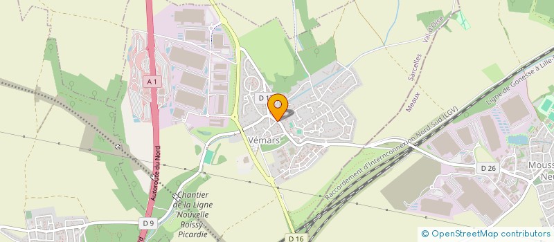 localisation de l'entreprise MONSIEUR KHAOUSSOU DIAKHITE  VEMARS