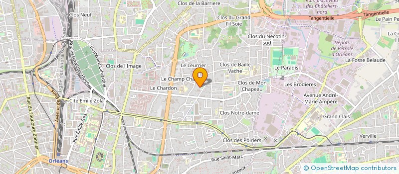 localisation de l'entreprise MONSIEUR KHAOUSSOU MINTE  ORLEANS