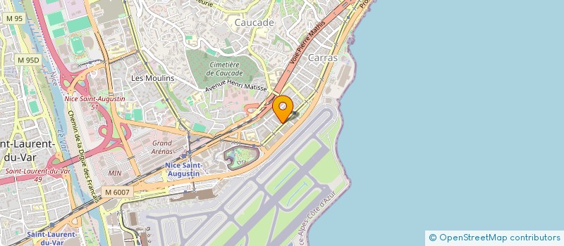 localisation de l'entreprise MONSIEUR KHARON SADOU  NICE