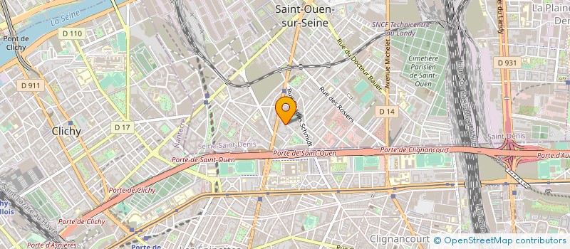 localisation de l'entreprise MONSIEUR KHASSA CAMARA à SAINT-OUEN-SUR-SEINE