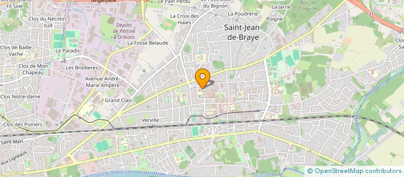 localisation de l'entreprise MONSIEUR KHASSIM MAHAMAT ALI à SAINT-JEAN-DE-BRAYE