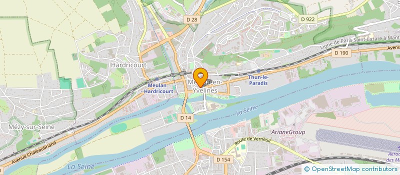 localisation de l'entreprise MONSIEUR KHASSIM MBENGUE  MEULAN-EN-YVELINES