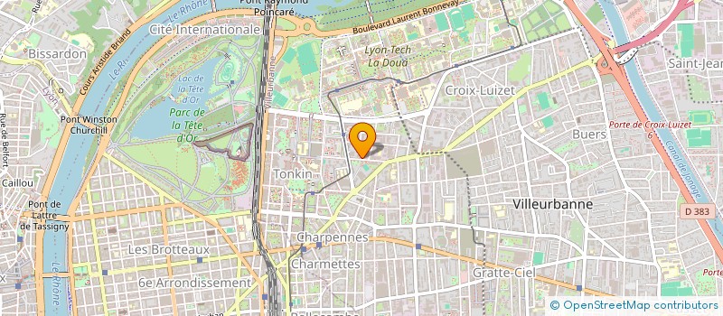 localisation de l'entreprise MONSIEUR KHASSIM N DIAYE  VILLEURBANNE