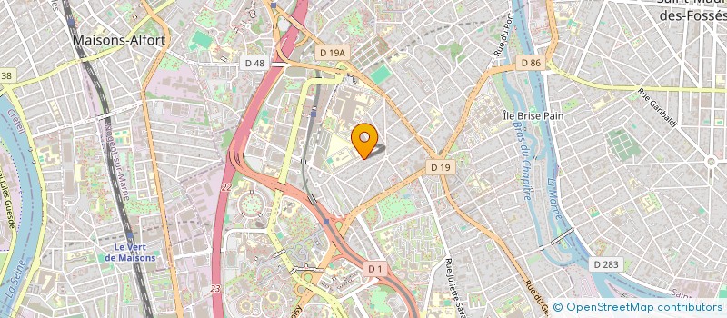 localisation de l'entreprise MONSIEUR KHATIR BEN DRISS  CRETEIL