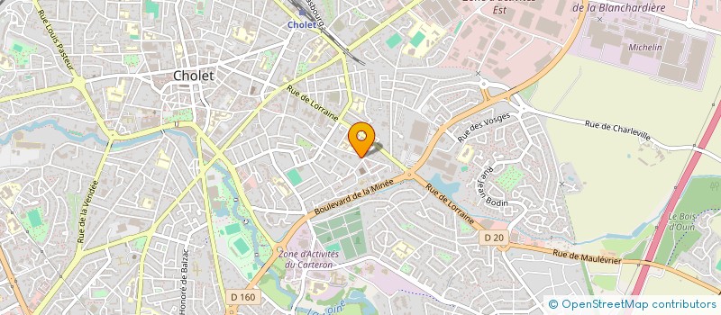 localisation de l'entreprise MONSIEUR KHAUT MING CHEAM à CHOLET