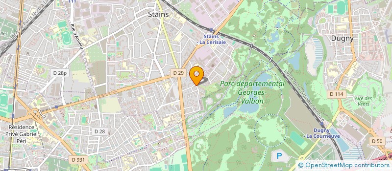 localisation de l'entreprise MONSIEUR KHAWAR AMIN à AULNAY-SOUS-BOIS