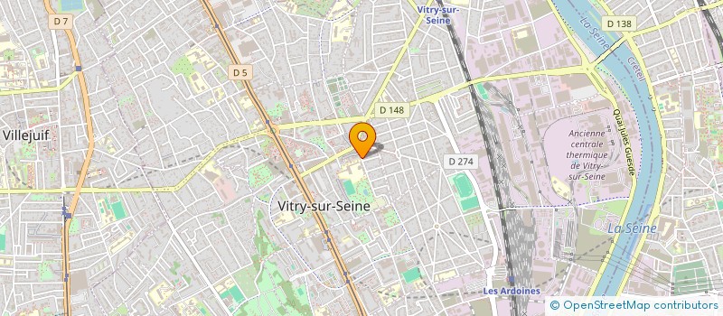 localisation de l'entreprise MONSIEUR KHEIR EDDINE FERGANI à VITRY-SUR-SEINE