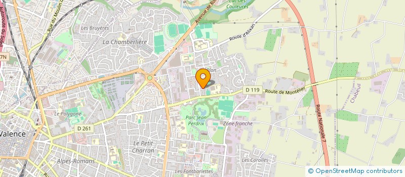 localisation de l'entreprise MONSIEUR KHEIR EDDINE HARZI à VALENCE