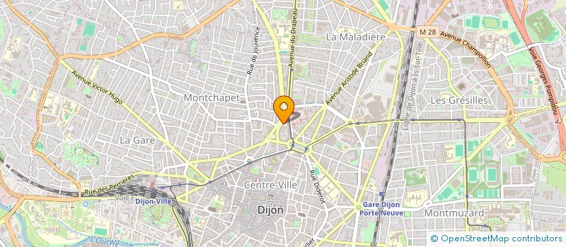 localisation de l'entreprise MONSIEUR KHEIR EDDINE KEDDAH à DIJON