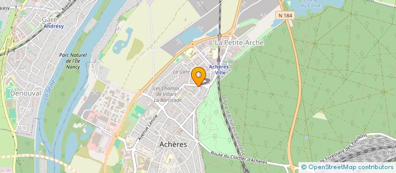 localisation de l'entreprise MONSIEUR KHEIR EDDINE MENDOR à ACHERES