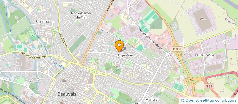 localisation de l'entreprise MONSIEUR KHEIR EDDINE METREF  BEAUVAIS