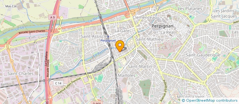 localisation de l'entreprise MONSIEUR KHEIR-EDDINE ZEMMOURI  PERPIGNAN