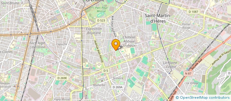 localisation de l'entreprise MONSIEUR KHEIRA BOUDJERIOU à GRENOBLE