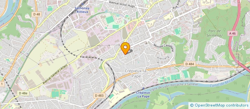 localisation de l'entreprise MONSIEUR KHEIREDDINE KHALDI  RILLIEUX LA PAPE