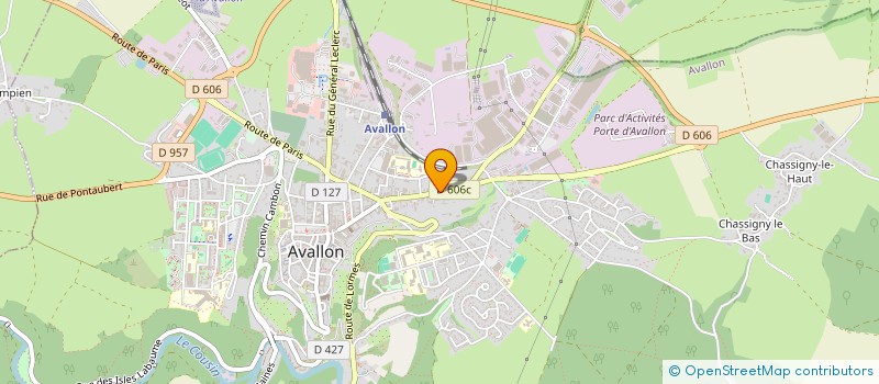 localisation de l'entreprise MONSIEUR KHEIREDDINE MARKIA à AVALLON