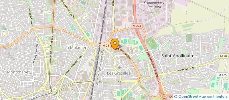 localisation de l'entreprise MONSIEUR KHEIREDDINE MECHALIKH à DIJON