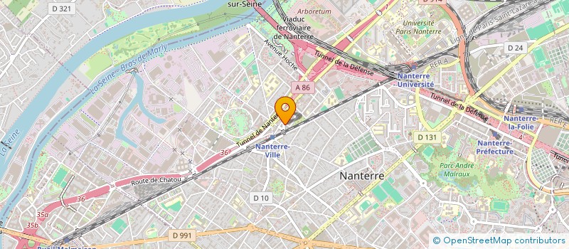 localisation de l'entreprise MONSIEUR KHEIREDDINE MEDJKOUNE  NANTERRE