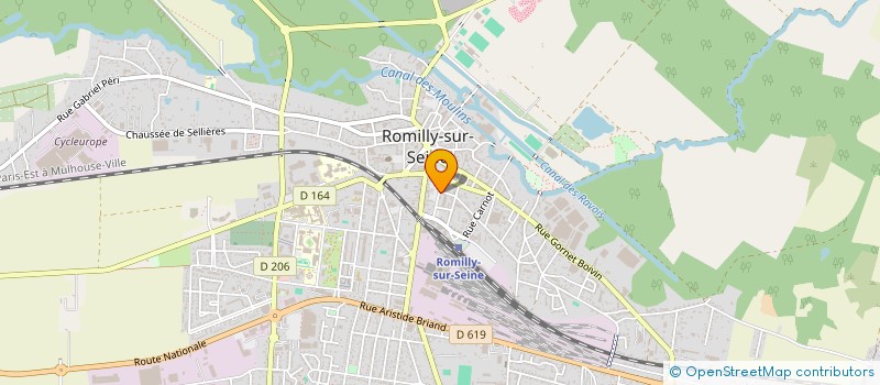 localisation de l'entreprise MONSIEUR KHEIREDINE KHAIN  ROMILLY-SUR-SEINE