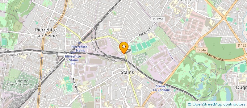 localisation de l'entreprise MONSIEUR KHELAF AITALIOUA à STAINS