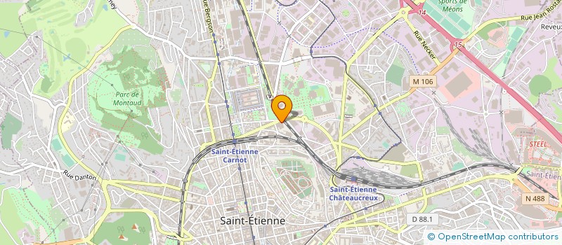 localisation de l'entreprise MONSIEUR KHELAF MEZABER  SAINT-ETIENNE